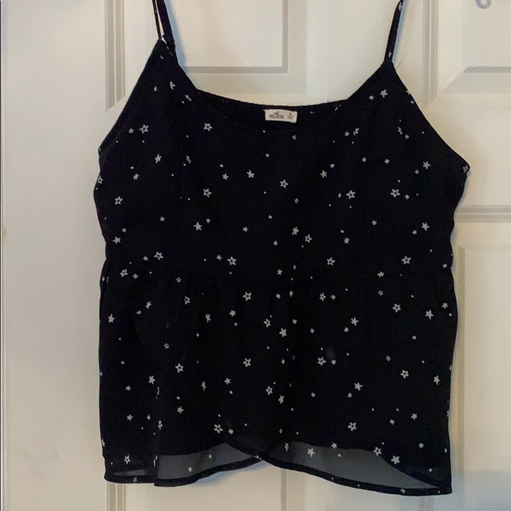 Starry layered tank top